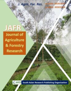 3 Journal of Agriculture and Forestry Research