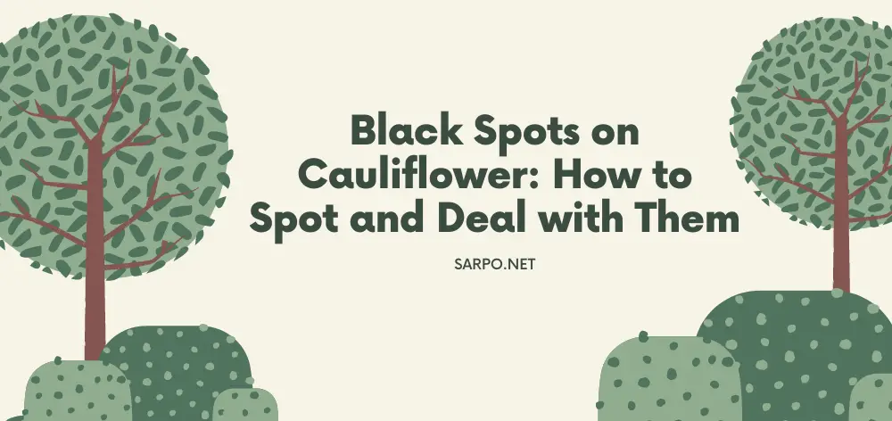 Black Spots on Cauliflower